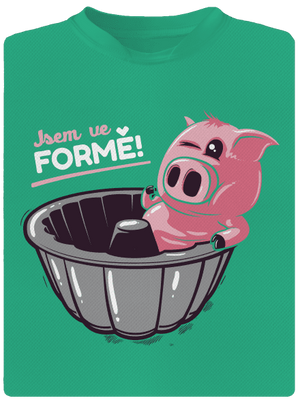 Ve formě pánské sportovní tričko Mint Mal