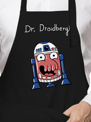 Dr. Droidberg zástěra Black
