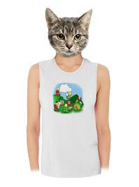 dámské tílko volné