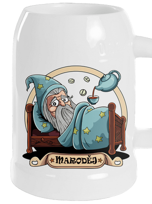 Maroděj půllitr White