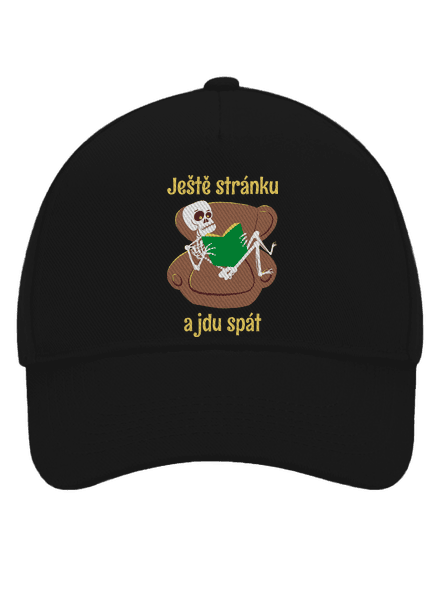Ještě stránku kšiltovka baseballka Black
