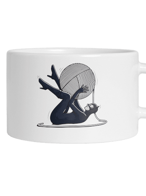 Catwoman hrnek makronka White