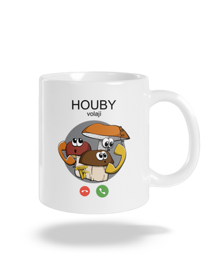 Houby volají klasický hrnek White