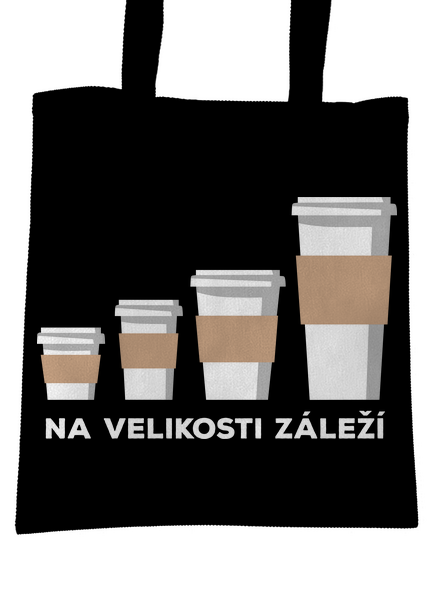 Na velikosti záleží taška Black