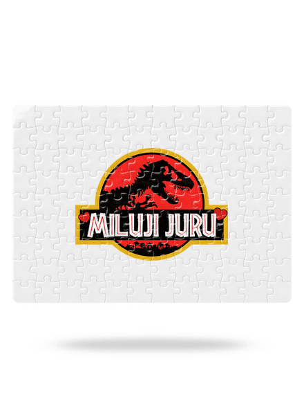 Miluji Juru puzzle White