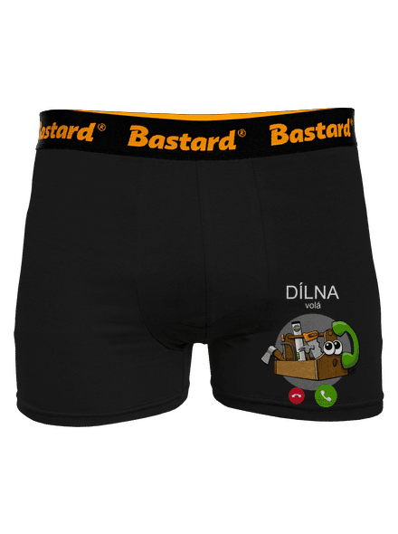 Dílna volá boxerky Black