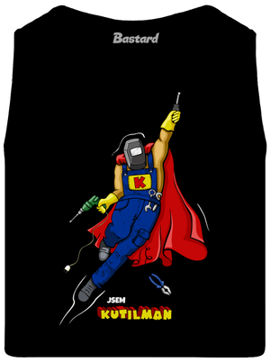 Kutilman pánské tílko Black