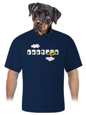 unisex tričko oversized