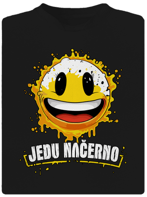 Jedu načerno dětské sportovní tričko Black