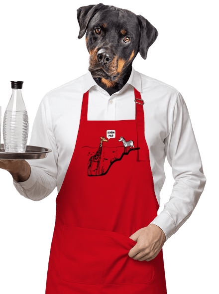 Stačím, pojď zástěra Red