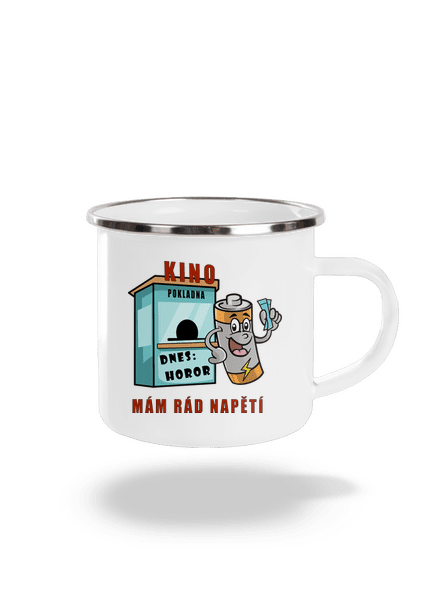 Mám rád napětí plecháček White