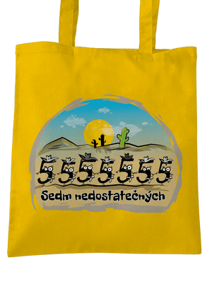 Sedm nedostatečných taška Sunflower