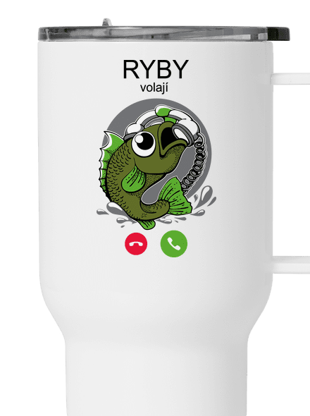 Ryby volají termohrnek White