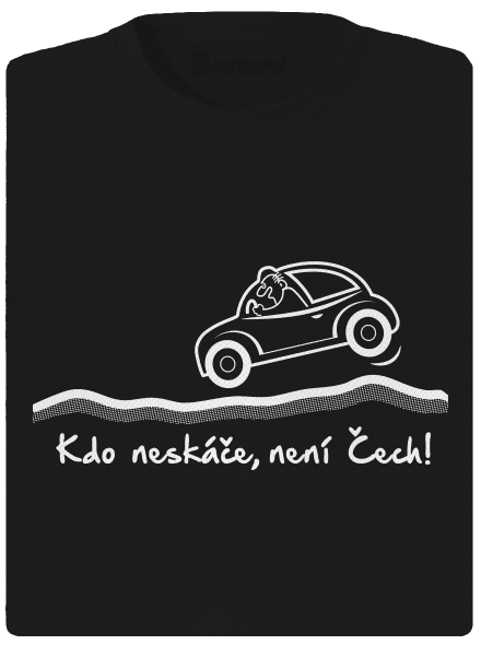 Kdo neskáče dámské sportovní tričko Black