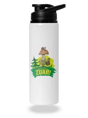 Houbaření zdar lahev na vodu White