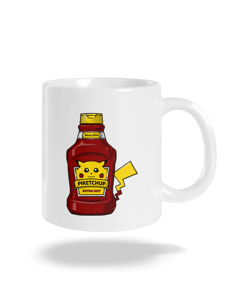 Piketchup klasický hrnek White