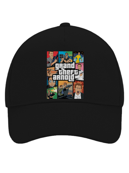 Grand Theft Arnold kšiltovka baseballka Black