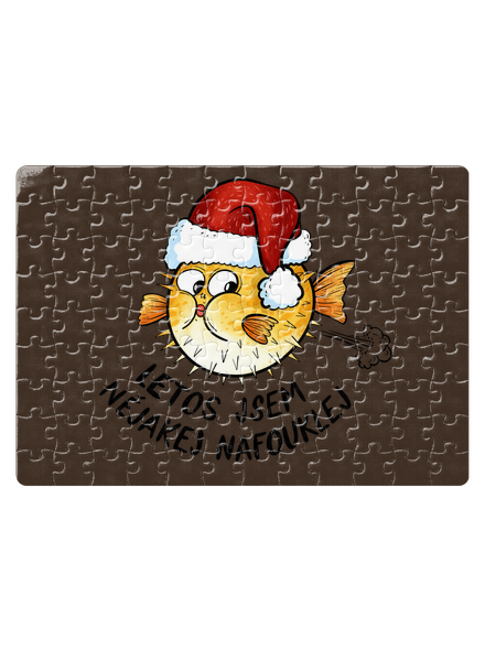 Jsem nafouklej puzzle White
