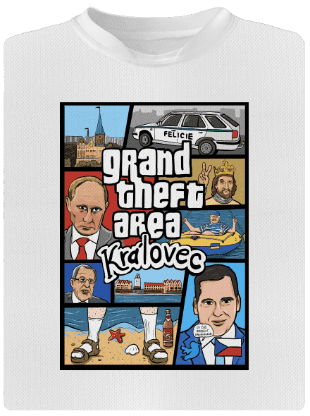 Královec dětské sportovní tričko White