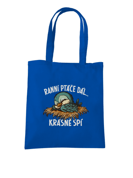 Ranní ptáče spí taška Bright Royal