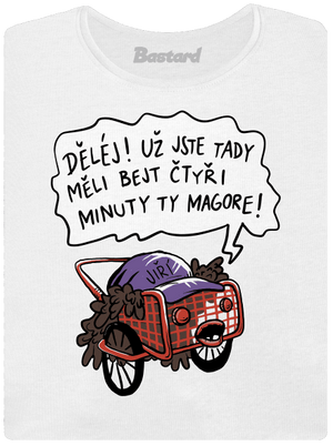 Jiří kára dámské tričko premium White