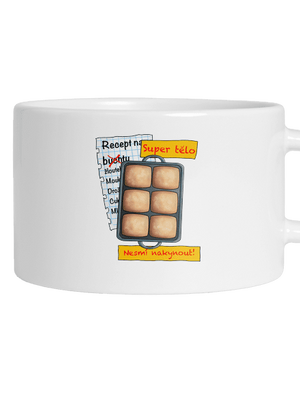 Buchty hrnek makronka White