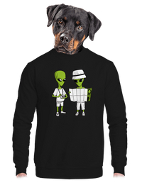 unisex mikina bez kapuce