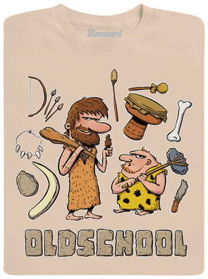 Oldschool pánské tričko Sand