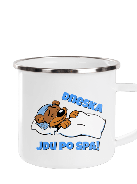 Dneska jdu po spa plecháček White