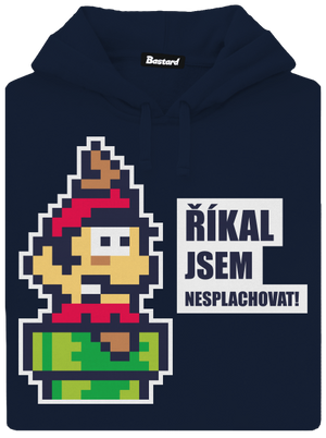 Nesplachovat pánská mikina klokanka Navy