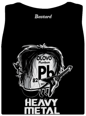 Heavy Metal dámské tílko klasické Black