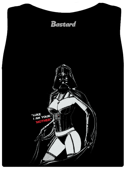 Mrs. Vader dámské tílko klasické Black