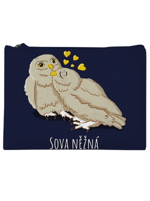 Sova něžná taštička French Navy