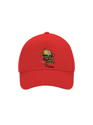 Fast Food kšiltovka baseballka Classic Red