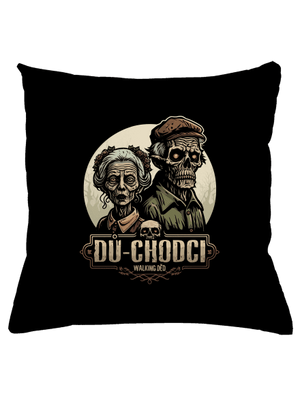 Dů-chodci polštář Black