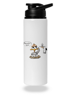 Nesnáším vejce lahev na vodu White