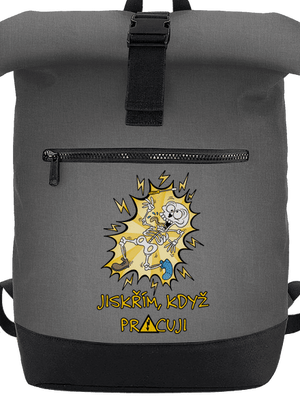 Jiskřím batoh Grey Marl