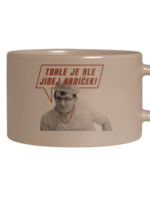 B18: Jinej hrníček hrnek makronka Brown Macaron