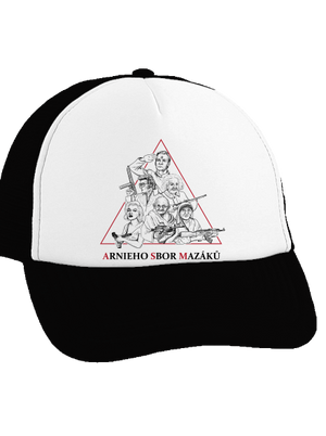 Arnieho sbor mazáků  kšiltovka truckerka Black cap