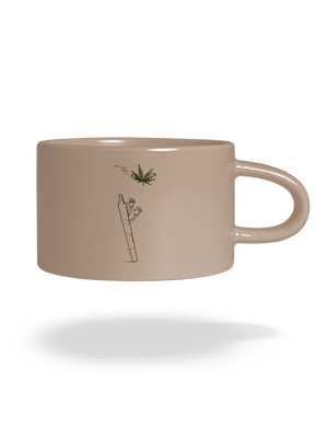 Joint a syn hrnek makronka Brown Macaron