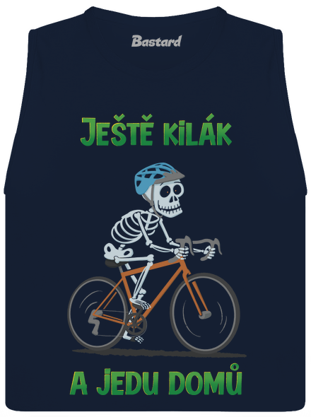 Ještě kilák dámské tílko volné Navy