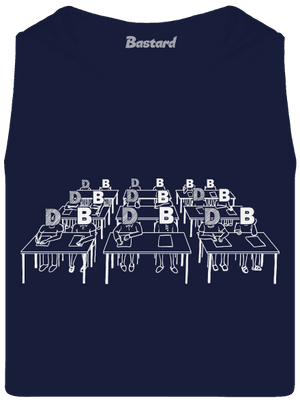 Cimrman: Debil, blbeček pánské tílko French Navy