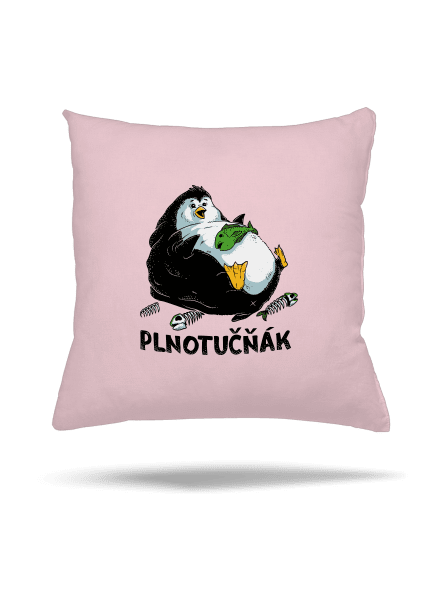Plnotučňák polštář Light Pink