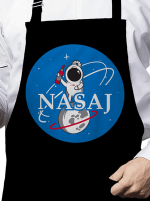 Nasaj zástěra Black