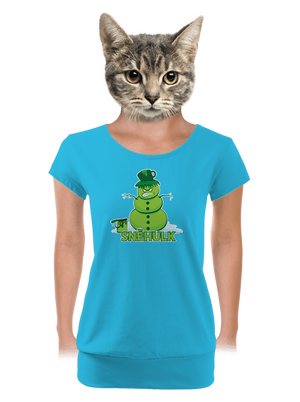 dámské tričko s lemem