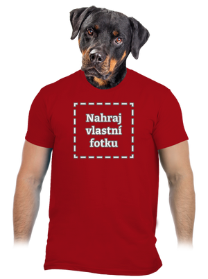 Vlastní potisk pánské tričko Red