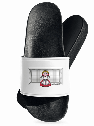 Gólmanka pantofle White