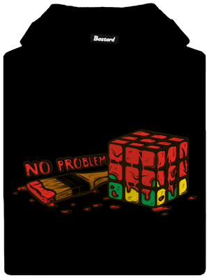 No problem dámská mikina klokanka Black