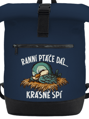 Ranní ptáče spí batoh French Navy