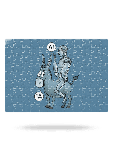 Osel a AI puzzle White